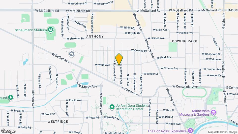 2017 N Glenwood Ave Map and Location Details