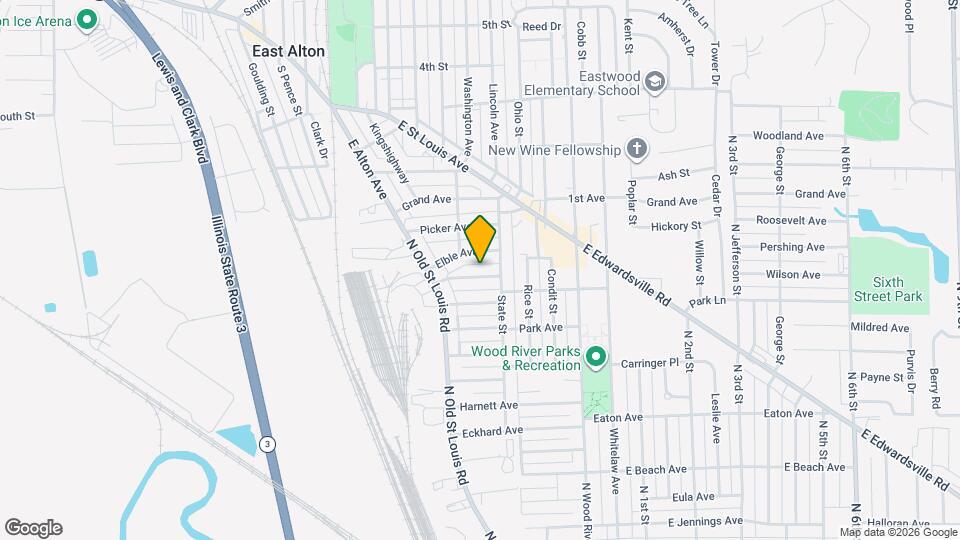 327 Marquis Ave Map and Location Details