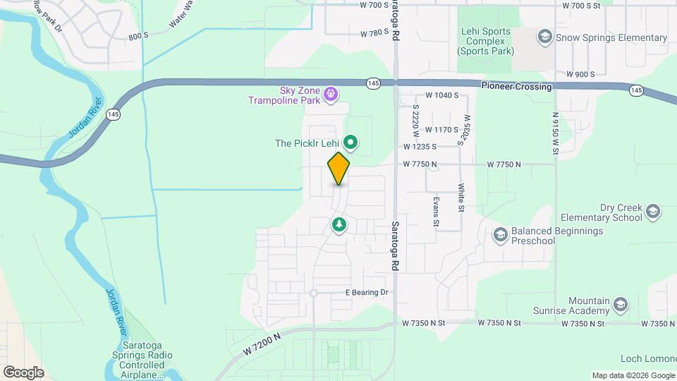 492 N Trident Dr Mapa y Detalles de la Ubicación