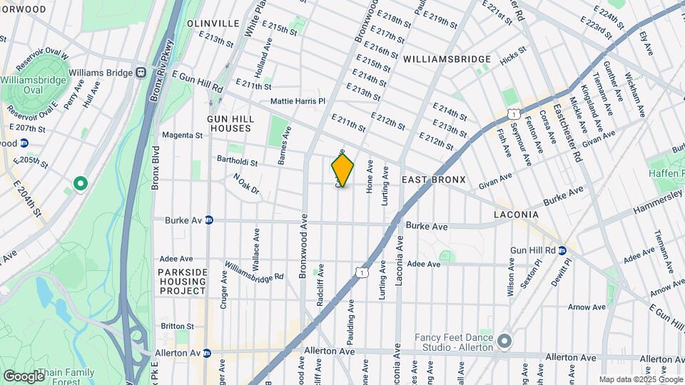 3244 Colden Ave Map and Location Details