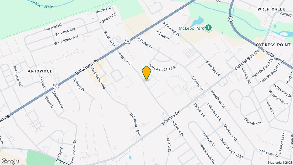 2816 Edgeware Ct Map and Location Details