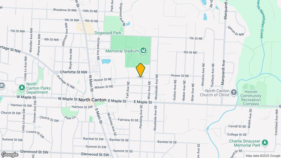 446 Hower St NE Map and Location Details