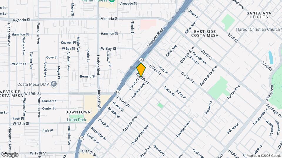 133 20th St Mapa y Detalles de la Ubicación