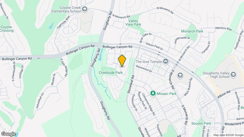1103 Cedarwood Loop Map and Location Details