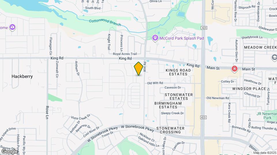 1055 Modesto Dr Map and Location Details