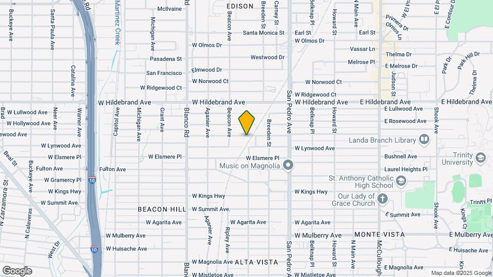 604 W Hollywood Ave-Unit -UNIT 1 Mapa y Detalles de la Ubicación