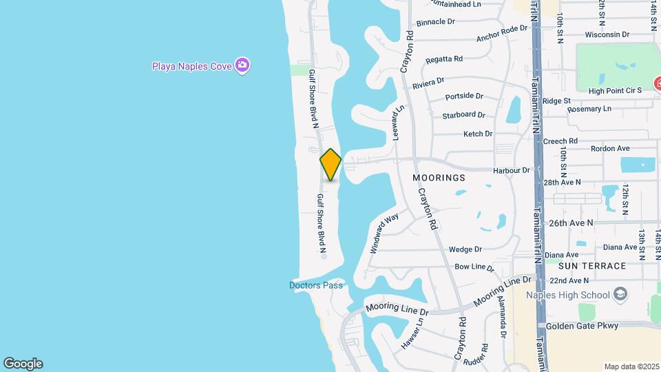 2850 Gulf Shore Blvd N Map and Location Details