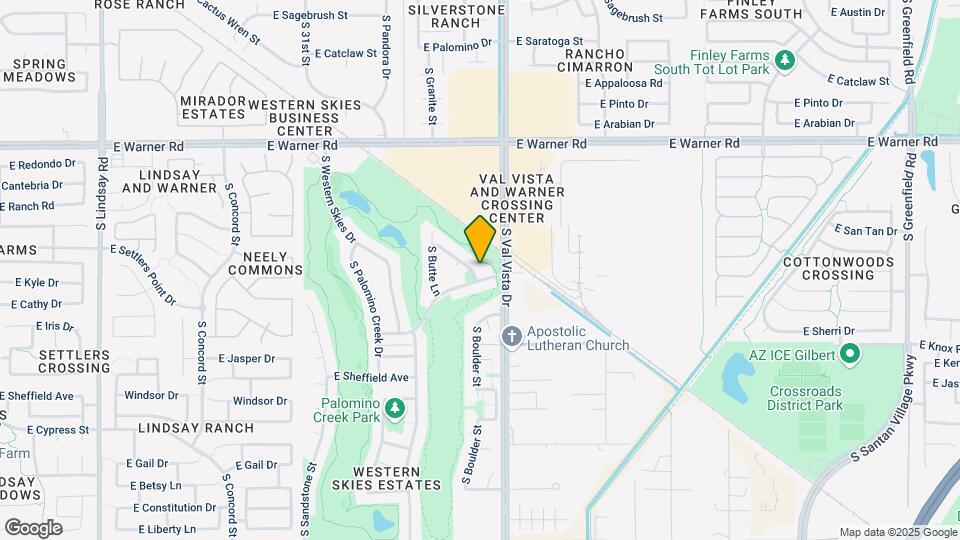 1542 E Sunrise Way Map and Location Details