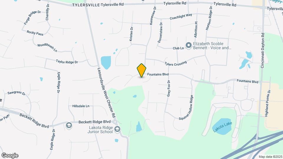 8157 Foxdale Ct Map and Location Details