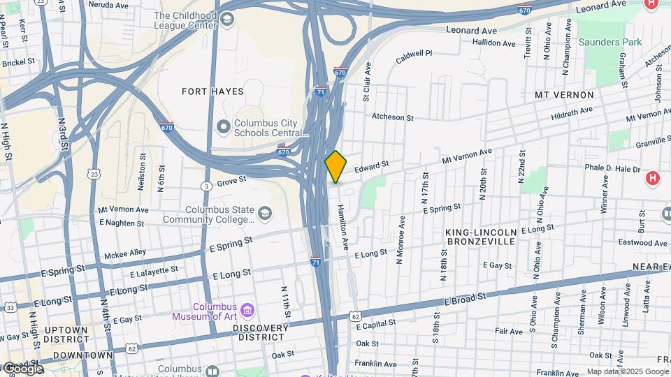 723 Mt Vernon Ave, Unit Various Map and Location Details