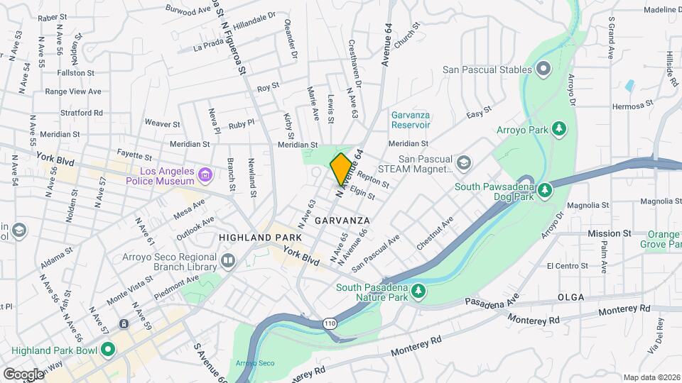 424 N Avenue 64 Map and Location Details