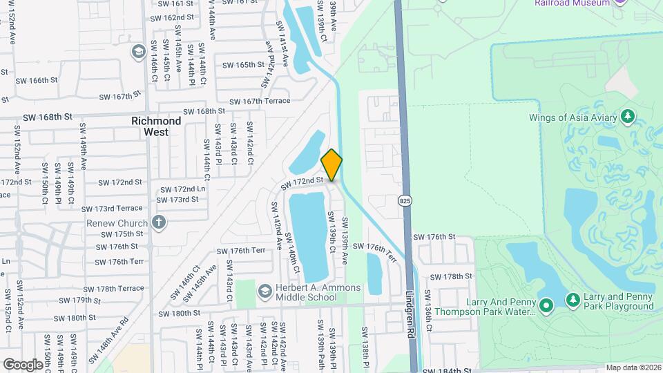 13909 SW 172nd Ln Map and Location Details