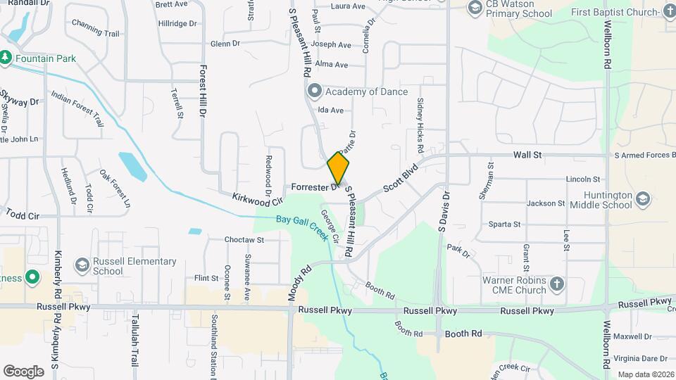 102 Forrester Dr Map and Location Details