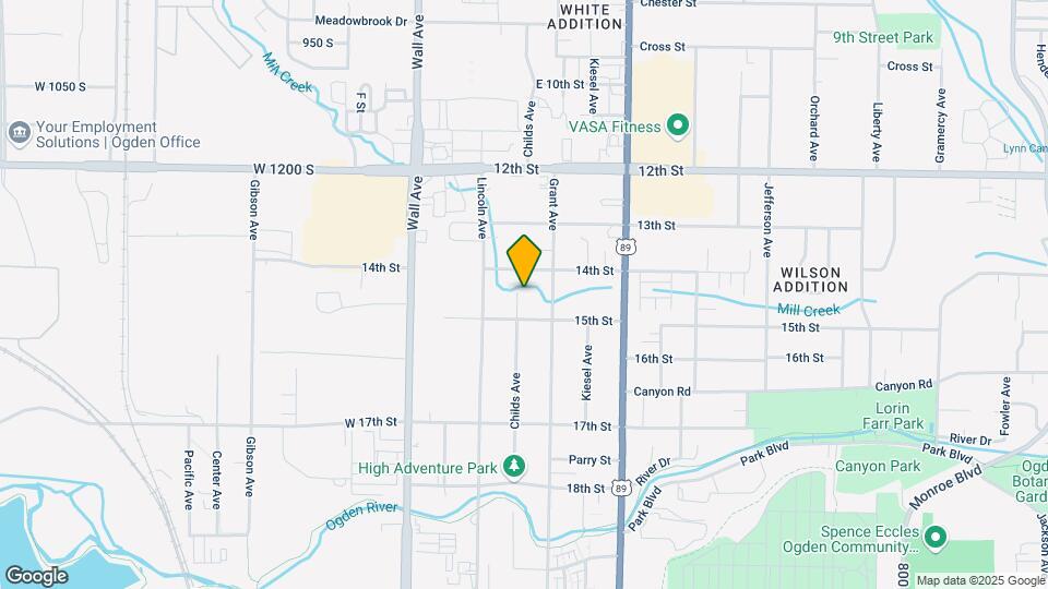 1432 Childs Ave, Unit Whole House Mapa y Detalles de la Ubicación