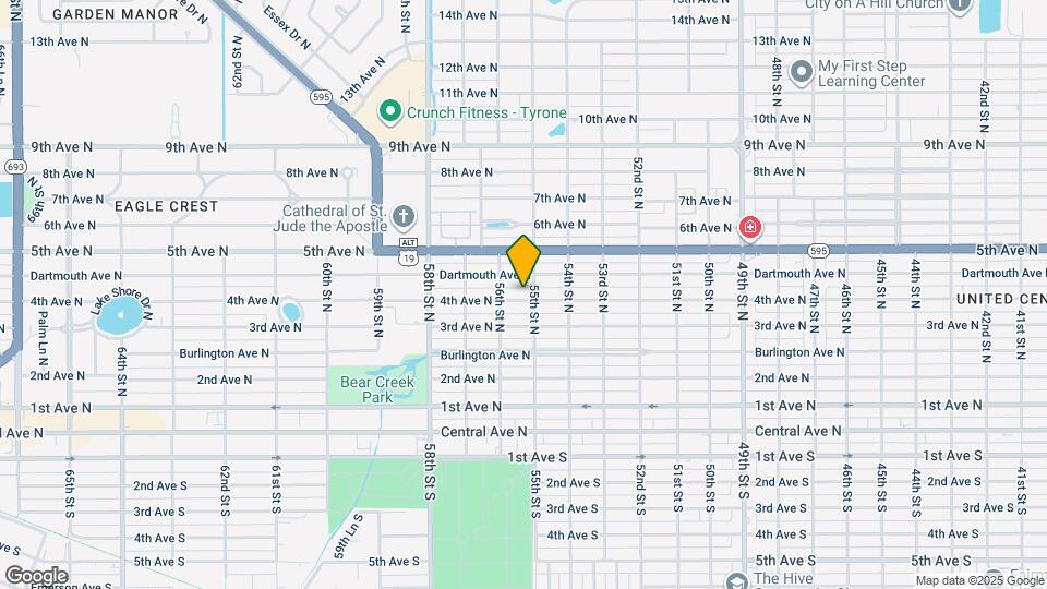 5521 4th Ave N Map and Location Details