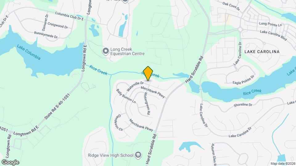 307 Wintergreen Rd Map and Location Details