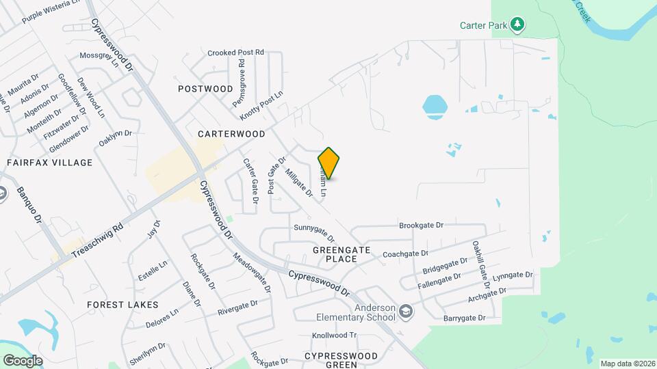 22726 Melham Ln Map and Location Details