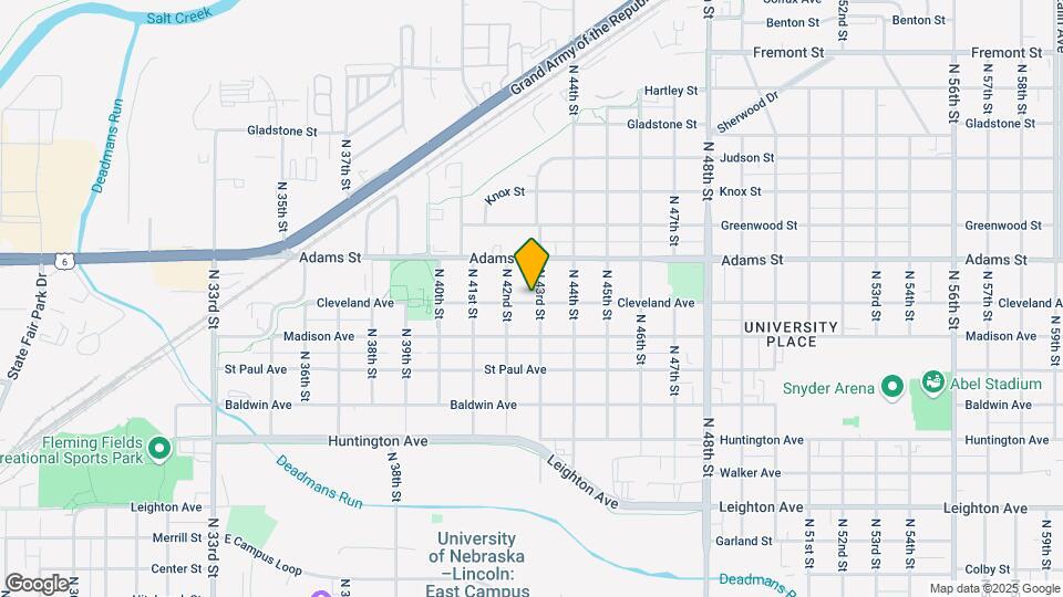 2903 N 43rd St Mapa y Detalles de la Ubicación