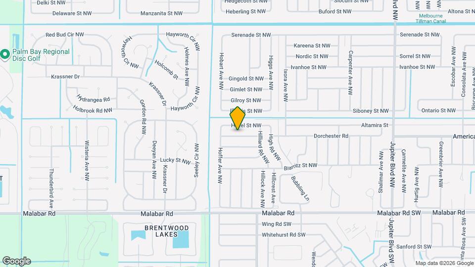 1357 Sequoia Rd NW Map and Location Details