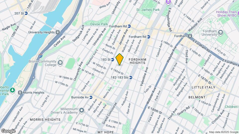 2255 Morris Ave Map and Location Details