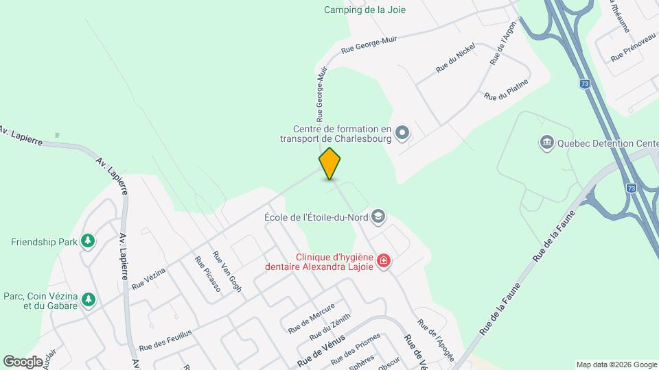 7495 De L'apogée Rue Map and Location Details