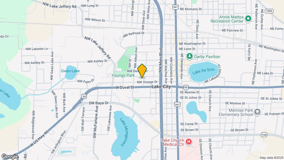 413 NW Orange St Map and Location Details