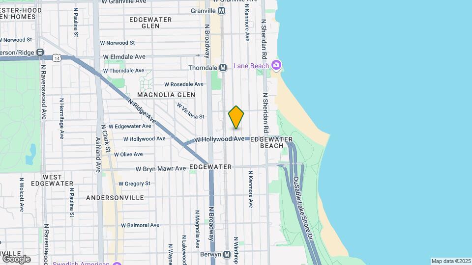 5717 N Winthrop Ave, Unit 408 Mapa y Detalles de la Ubicación