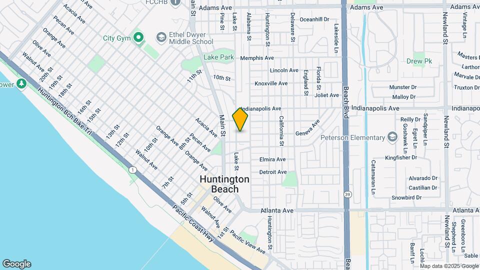 626 Lake St, Unit 626 Lake St Map and Location Details