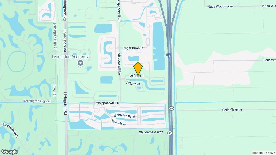1164 Oxford Ln Map and Location Details