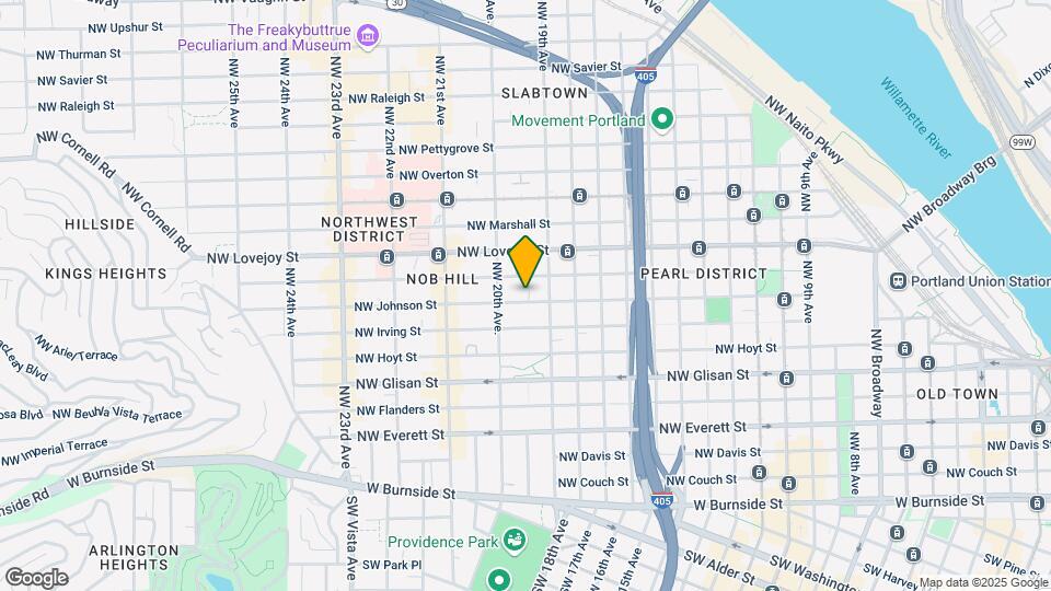 1937 NW Johnson St Map and Location Details