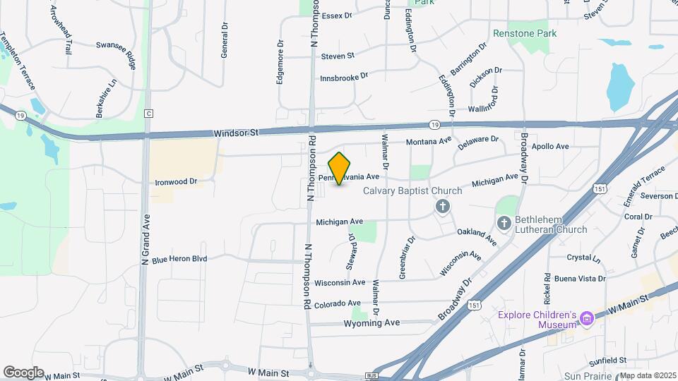 2215 Pennsylvania Ave, Unit Royal Oak Map and Location Details