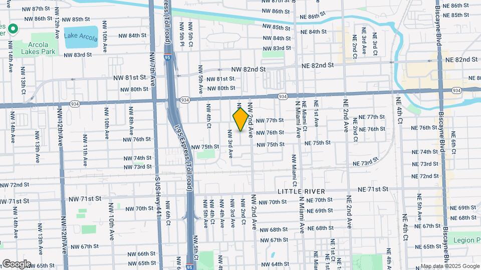 7543-7543 NW 2nd Ct Map and Location Details