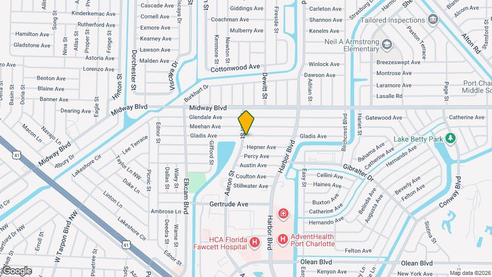 21267 Gladis Ave Map and Location Details