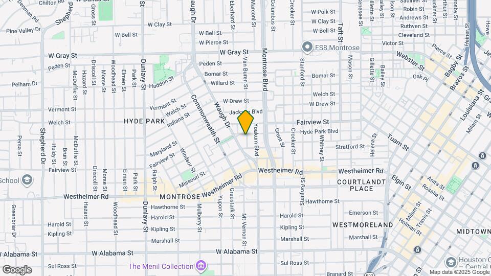 2506 Van Buren St Map and Location Details