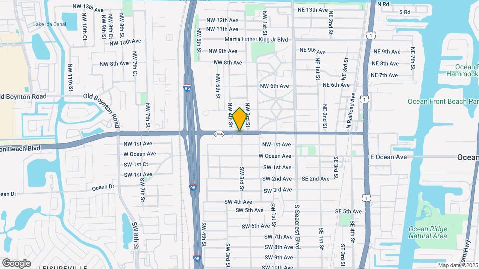 221 NW 3rd St Map and Location Details