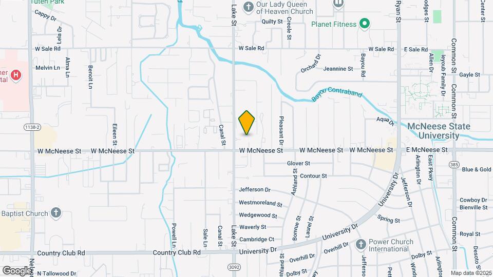 710 W McNeese St Mapa y Detalles de la Ubicación