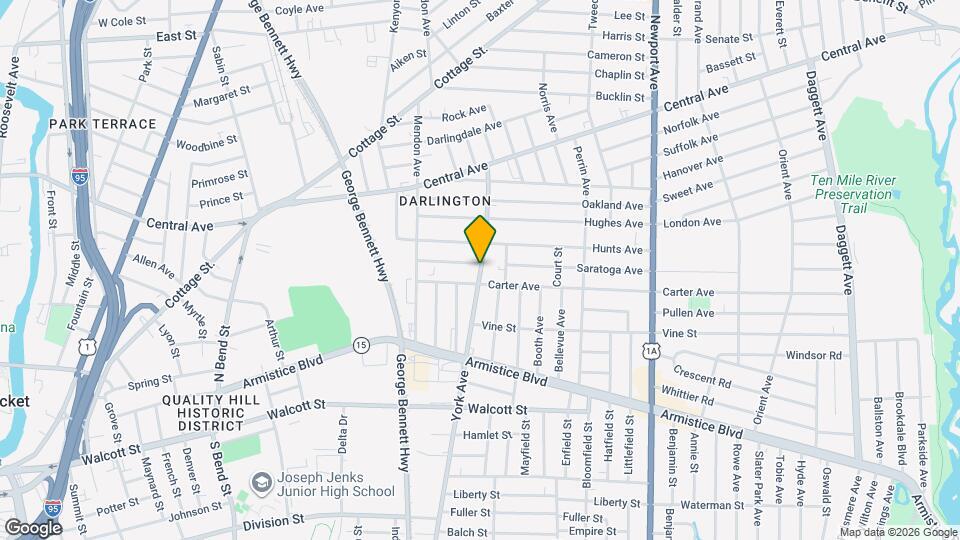 984 York Ave Map and Location Details