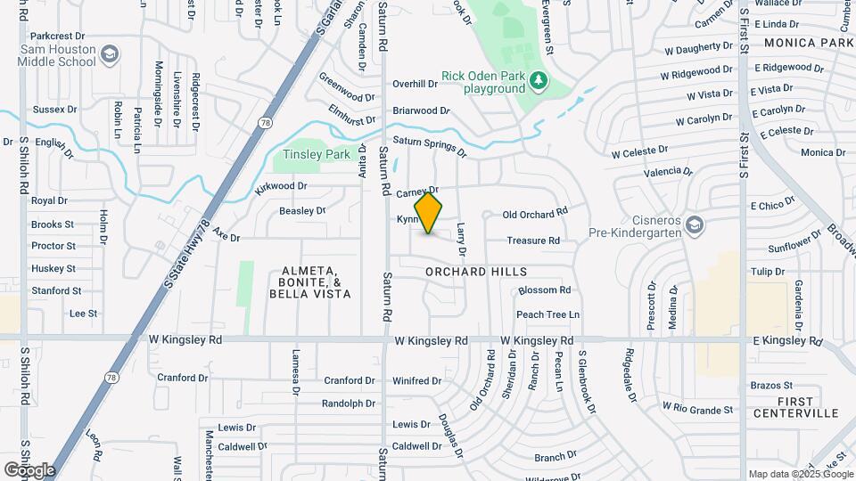 1328 Dale Dr Map and Location Details