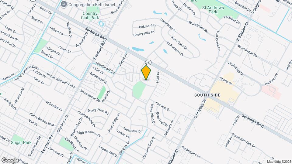 6638 Long Meadow Dr Map and Location Details