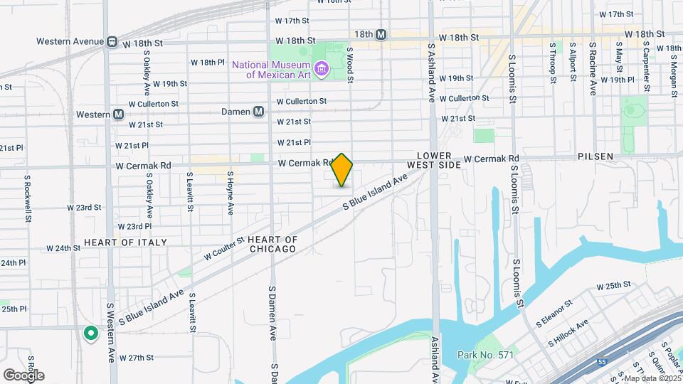 1816 W 23rd St Map and Location Details