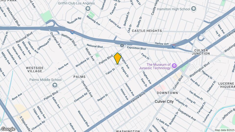 3570 Jasmine Ave Map and Location Details