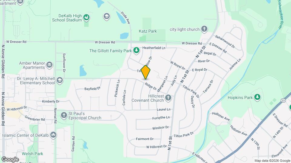 235 Ridge Dr Map and Location Details