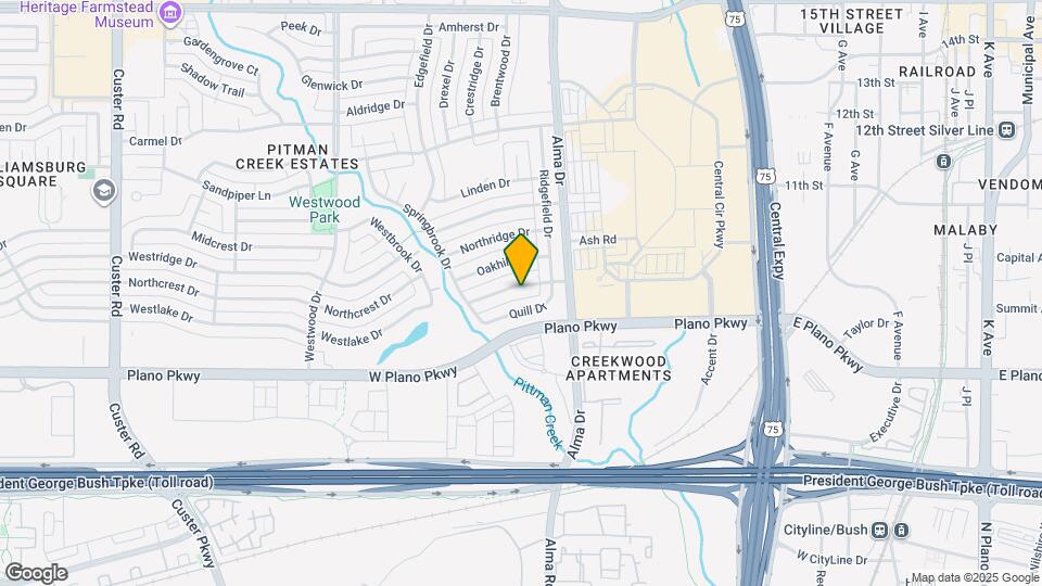 1300 Potomac Dr Map and Location Details