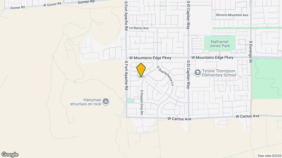 10226 Wolf Pack Ln Map and Location Details