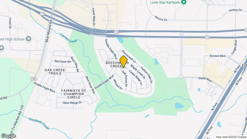 15820 Oak Pointe Dr Map and Location Details
