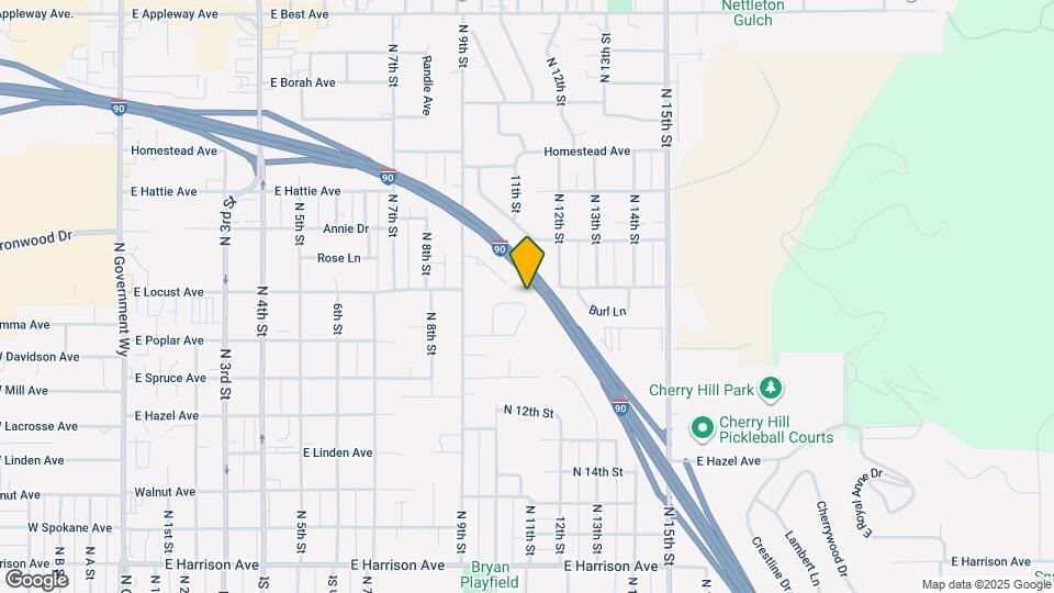 1036 Woolsey Dr Map and Location Details