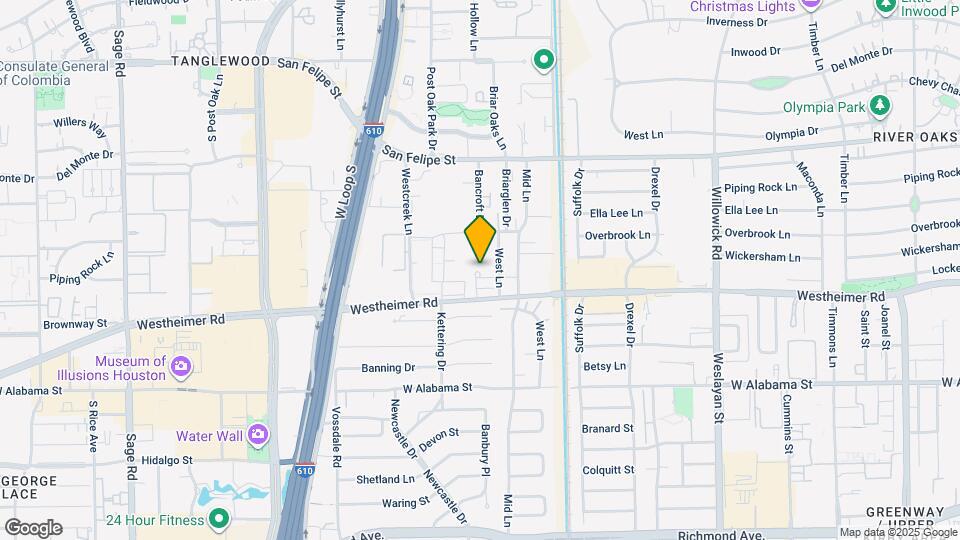 4410 Westheimer Rd Map and Location Details
