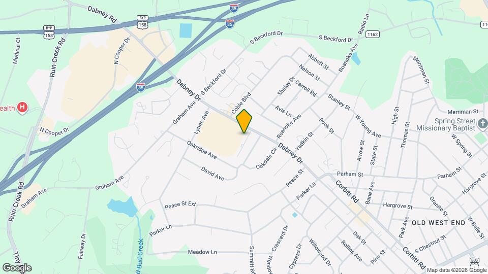 1520 Glover St Map and Location Details