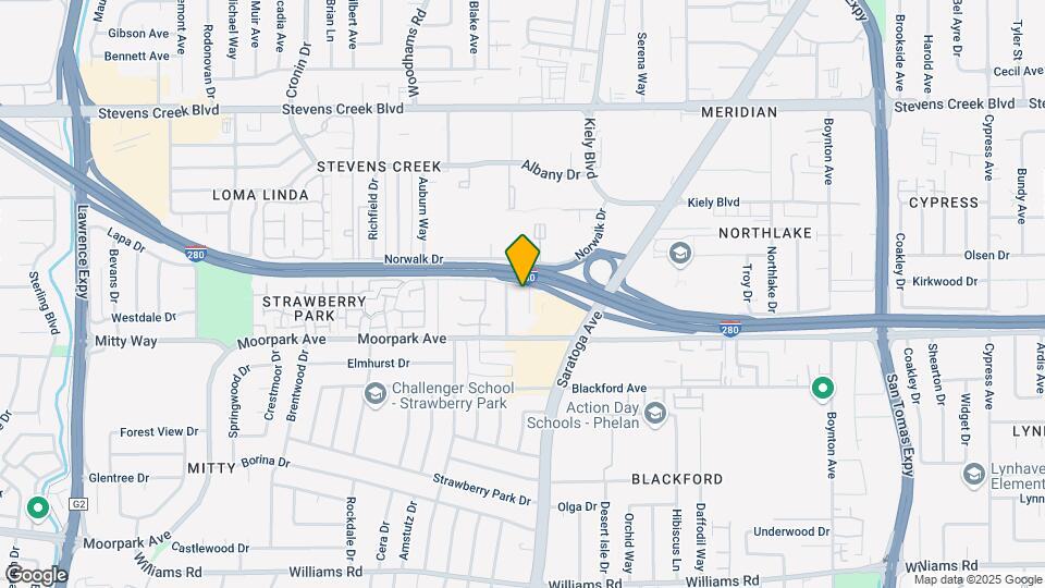 4334 Junipero Serra Ln Map and Location Details