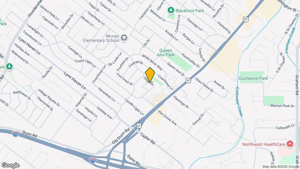 446 Olian Dr Map and Location Details